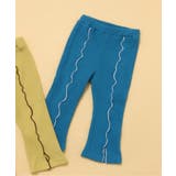 ブルー | WEB限定 あったかメローフレアレギンス  10分丈 | F.O.Online Store