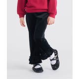 ブラック | ベロアフリルレギンス 10分丈 | F.O.Online Store