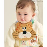 ベージュ | 【ICCHI'S HANDMADE】フェイスモチーフスタイ 防水シート | F.O.Online Store