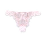ピンク | ロマンチックなフェミニンランジェリー予備にしても単品でも可愛いTバックショーツ … | fran de lingerie