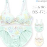 Emily183 エミリー ブラ&amp;ショーツセット B65-F75カップ | fran de lingerie | 詳細画像1 