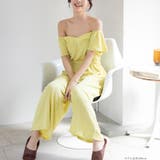 触り心地抜群のBumpyオフショルにもできるジャンプスーツ 「バンピー」 | fran de lingerie | 詳細画像13