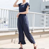 触り心地抜群のBumpyオフショルにもできるジャンプスーツ 「バンピー」 | fran de lingerie | 詳細画像16