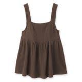 ブラウン | トップストップス「ココウエア」 タンクトップ | fran de lingerie