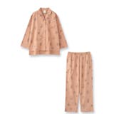 cotton flannelパジャマシャツ・上下セットパジャマ | fran de lingerie | 詳細画像2 