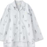 cotton flannelパジャマシャツ・上下セットパジャマ | fran de lingerie | 詳細画像23 