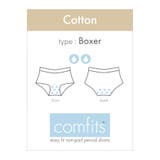 名古屋市立大学看護学部監修の吸水ショーツCottonシリーズ ボクサーショーツ | fran de lingerie | 詳細画像18