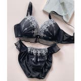ブラック | ブラ&ショーツセット Bra&shorts 「ペアブラジャー | fran de lingerie