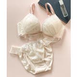 クリーム | ブラ&ショーツセット Bra&shorts 「ペアブラジャー | fran de lingerie