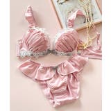 ピンク | ブラ&ショーツセット Bra&shorts 「ペアブラジャー | fran de lingerie