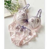 ピンク1 | ブラ&ショーツセット Bra&shorts 「ペアブラジャー | fran de lingerie