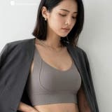 ブラウン２ | 胸を潰さず小さく整う「コンパクトラインブラ」ここが凄い！ 「コンパクトラインブラ… | fran de lingerie
