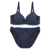 ノンワイヤーのコットンレースのブラ&ショーツSET素肌を優しく包む配慮がいっぱい… | fran de lingerie | 詳細画像3