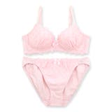 ノンワイヤーのコットンレースのブラ&ショーツSET素肌を優しく包む配慮がいっぱい… | fran de lingerie | 詳細画像7