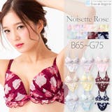 Noisette Rose ノアゼットローズ ブラショーツセット B-Gカップ | fran de lingerie | 詳細画像1 