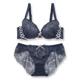 クラシック ランジェリー嬉しいブラ&ショーツSET 「クロスリボン | fran de lingerie | 詳細画像4