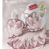 ピンク | ロマンチックランジェリー 安定感◎のすっきりバストメイク | fran de lingerie