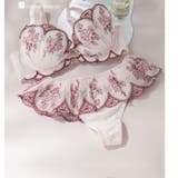 ピンク | ロマンチックランジェリー フェミニン タンガ | fran de lingerie