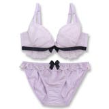 ロマンチックなブラ&ショーツSETナチュラルボリューム×寄せ胸 「シアーベール … | fran de lingerie | 詳細画像5