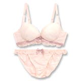 ロマンチックなブラ&ショーツSETナチュラルボリューム×寄せ胸 「シアーベール … | fran de lingerie | 詳細画像7
