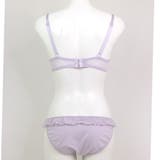 ロマンチックなブラ&ショーツSETナチュラルボリューム×寄せ胸 「シアーベール … | fran de lingerie | 詳細画像29