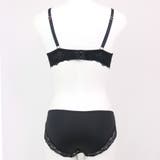 華やか配色デザインすっきりラインの谷間メイクブラ 「ボタニカルプリントサテン ペ… | fran de lingerie | 詳細画像21 