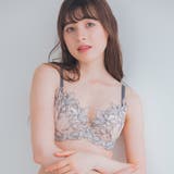 軽やかに揺れるチュールフラワー安定感◎のすっきりバストメイク 「ノーブルティアラ… | fran de lingerie | 詳細画像20 