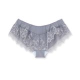 リラ | 軽やかに揺れるチュールフラワー贅沢な可愛さ! 「ノーブルティアラブラ002 | fran de lingerie