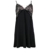 ブラック | 軽やかに揺れるチュールフラワー可愛い＋実用的 「ノーブルティアラブラ002 デザ… | fran de lingerie