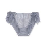 軽やかに揺れるチュールフラワー可愛くて楽ちんな紐ショーツ | fran de lingerie | 詳細画像3
