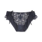 軽やかに揺れるチュールフラワー可愛くて楽ちんな紐ショーツ | fran de lingerie | 詳細画像4