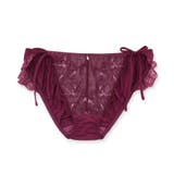 軽やかに揺れるチュールフラワー可愛くて楽ちんな紐ショーツ | fran de lingerie | 詳細画像6