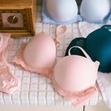 サーモンピンク | Nudy PushUP smooth | fran de lingerie