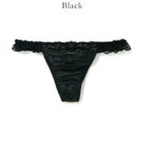 ブラック | 【ふわ盛】 NewRibbonBra ニューリボンブラ コーディネートタンガ | fran de lingerie