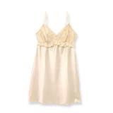 シャンパン | Elegance Satin エレガンスサテン コーディネートスリップ | fran de lingerie