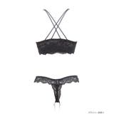 響かせたくない時の嬉しい味方シンプルな総レースだから単品使いもOK！ | fran de lingerie | 詳細画像3 