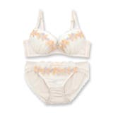可憐なフラワーレースのフェミニンランジェリーナチュラルバスト 「フラワークラウン | fran de lingerie | 詳細画像7 