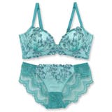 華あり刺繍のノンワイヤー しっかり盛れるノンワイヤー 「スタイルアップワイヤレス | fran de lingerie | 詳細画像5