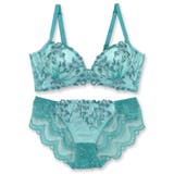 華あり刺繍のノンワイヤーしっかり盛れるノンワイヤー 「スタイルアップワイヤレスビ… | fran de lingerie | 詳細画像5 