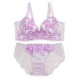華あり刺繍のノンワイヤーしっかり盛れるノンワイヤー 「スタイルアップワイヤレスビ… | fran de lingerie | 詳細画像6 