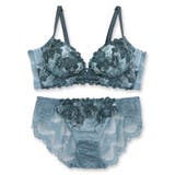 華あり刺繍のノンワイヤーしっかり盛れるノンワイヤー 「スタイルアップワイヤレスビ… | fran de lingerie | 詳細画像9 