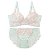 華あり刺繍のノンワイヤーしっかり盛れるノンワイヤー 「スタイルアップワイヤレスビ… | fran de lingerie | 詳細画像10 