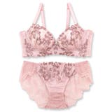 華あり刺繍のノンワイヤーしっかり盛れるノンワイヤー 「スタイルアップワイヤレスビ… | fran de lingerie | 詳細画像15 