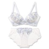 華あり刺繍のノンワイヤーしっかり盛れるノンワイヤー 「スタイルアップワイヤレスビ… | fran de lingerie | 詳細画像17 