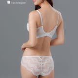 ホワイト | 華あり刺繍のノンワイヤー しっかり盛れるノンワイヤー 「スタイルアップワイヤレス | fran de lingerie