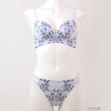 華あり刺繍ノンワイヤーブラ&ショーツセットとお揃い 「スタイルアップワイヤレス … | fran de lingerie | 詳細画像13
