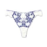 オフ2 | 華あり刺繍ノンワイヤーブラ＆ショーツセットとお揃い 「スタイルアップワイヤレス … | fran de lingerie