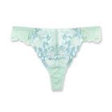 セージグリーン | 華あり刺繍ノンワイヤーブラ&ショーツセットとお揃い 「スタイルアップワイヤレス | fran de lingerie
