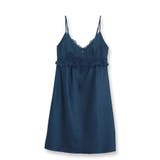 ブルーグリーン | Elegance Satin エレガンスサテン コーディネートスリップ | fran de lingerie