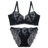 人気の高胸メイクノンワイヤー 華あり刺繍デザイン | fran de lingerie | 詳細画像2